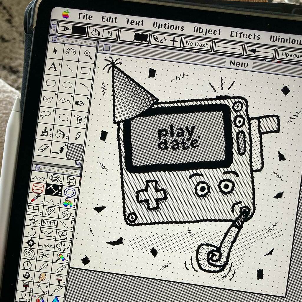 Using <em>Deneba</em> <em>artWORKS</em> on <em>iPad Pro</em>